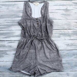 NWT_Gray cotton romper